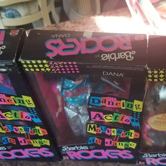 1986 Barbie and the Rockers Complete(6) NIB - Picture 10 of 16